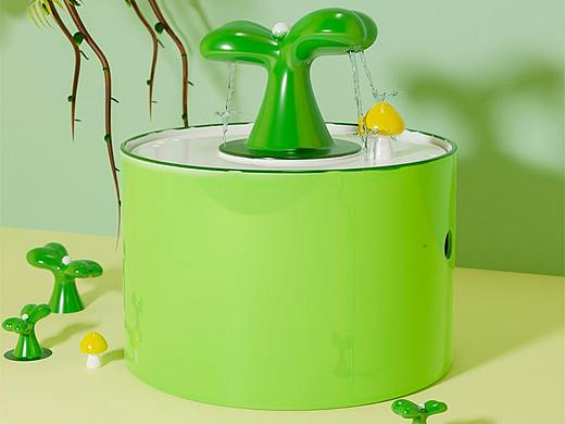 树苗陶瓷饮水机详情 