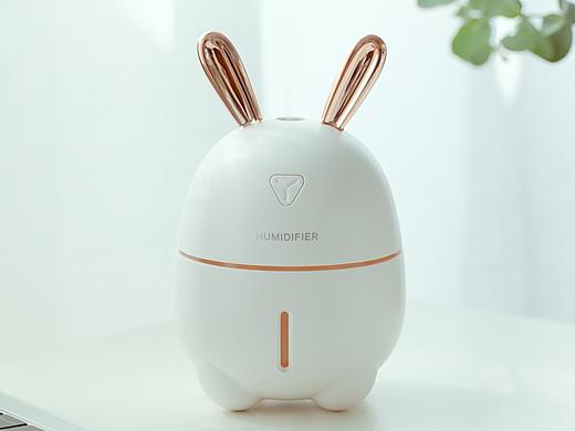 摄影 | 清新亮调兔子加湿器