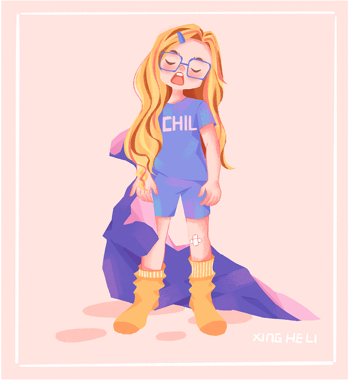女孩系列作品（图ZMjg1NjM1NDQ0） - 儿童插画 - 站酷设计师星河里ll原创素材 - 站酷ZCOOL