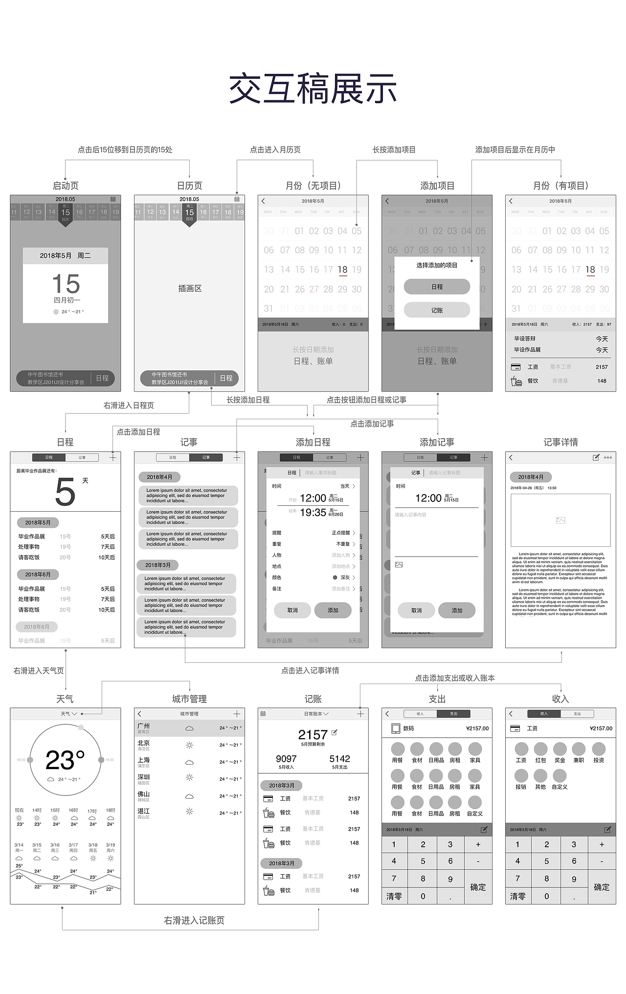 《风和日历》app