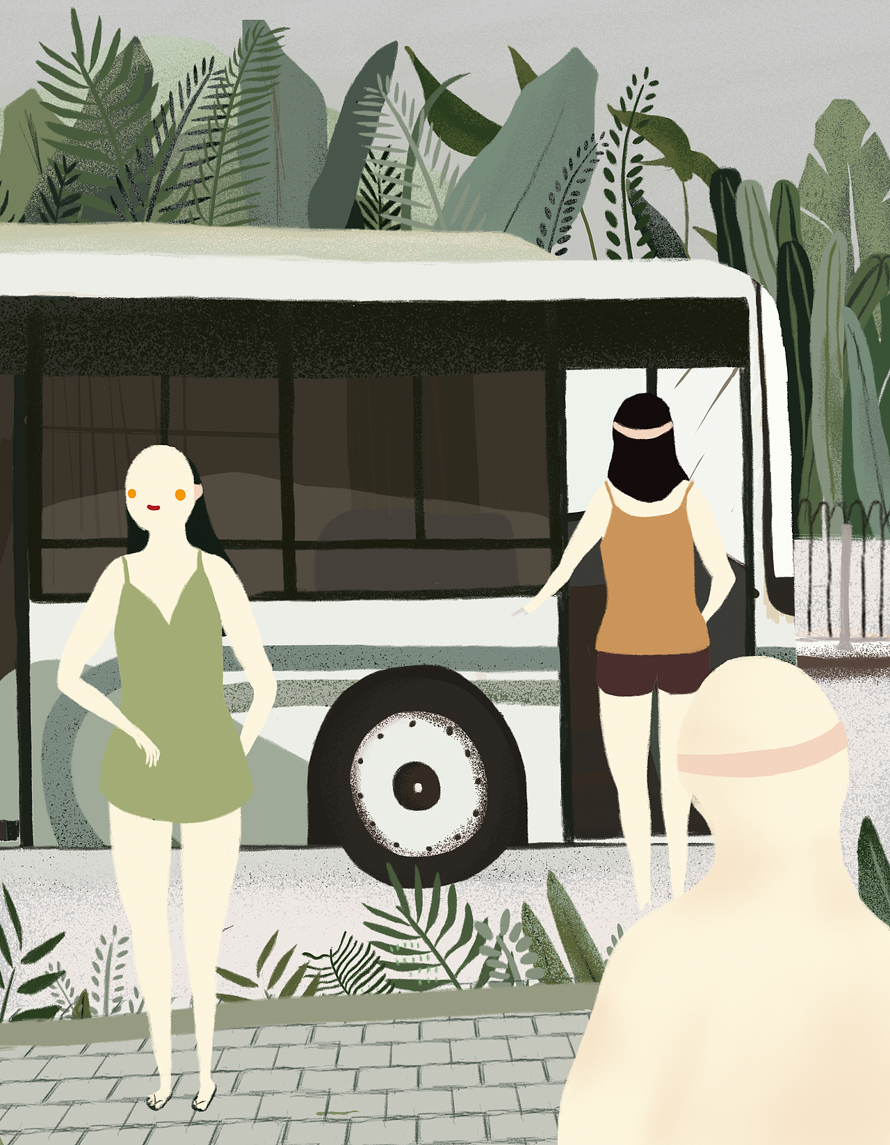 #2019青春答卷#毕设插画