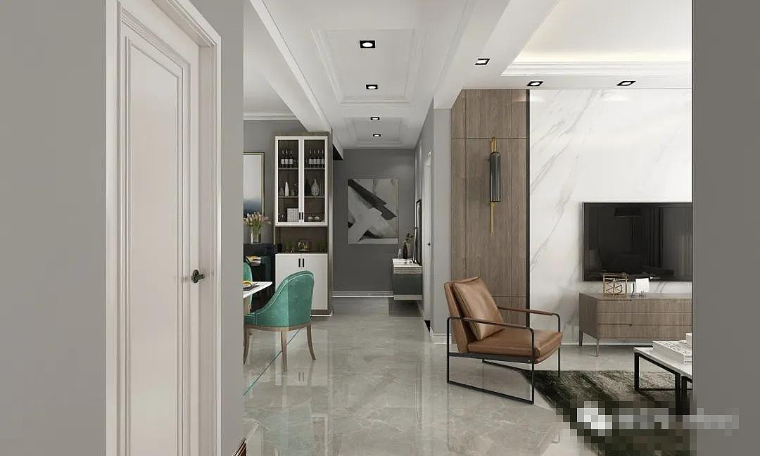 现代简约风,每个空间设计的都很赞!