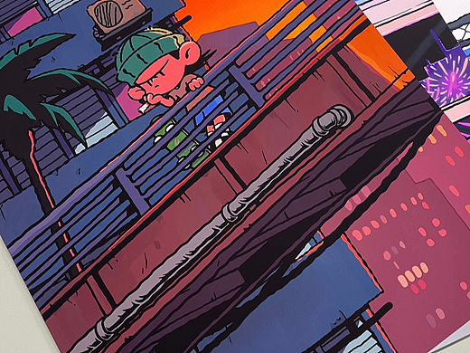 艺术微喷（个人主页-ZNjY3Nzk5Njg=） - 新锐潮流插画 - 站酷设计师鐡汁貝壳原创素材 - 站酷ZCOOL