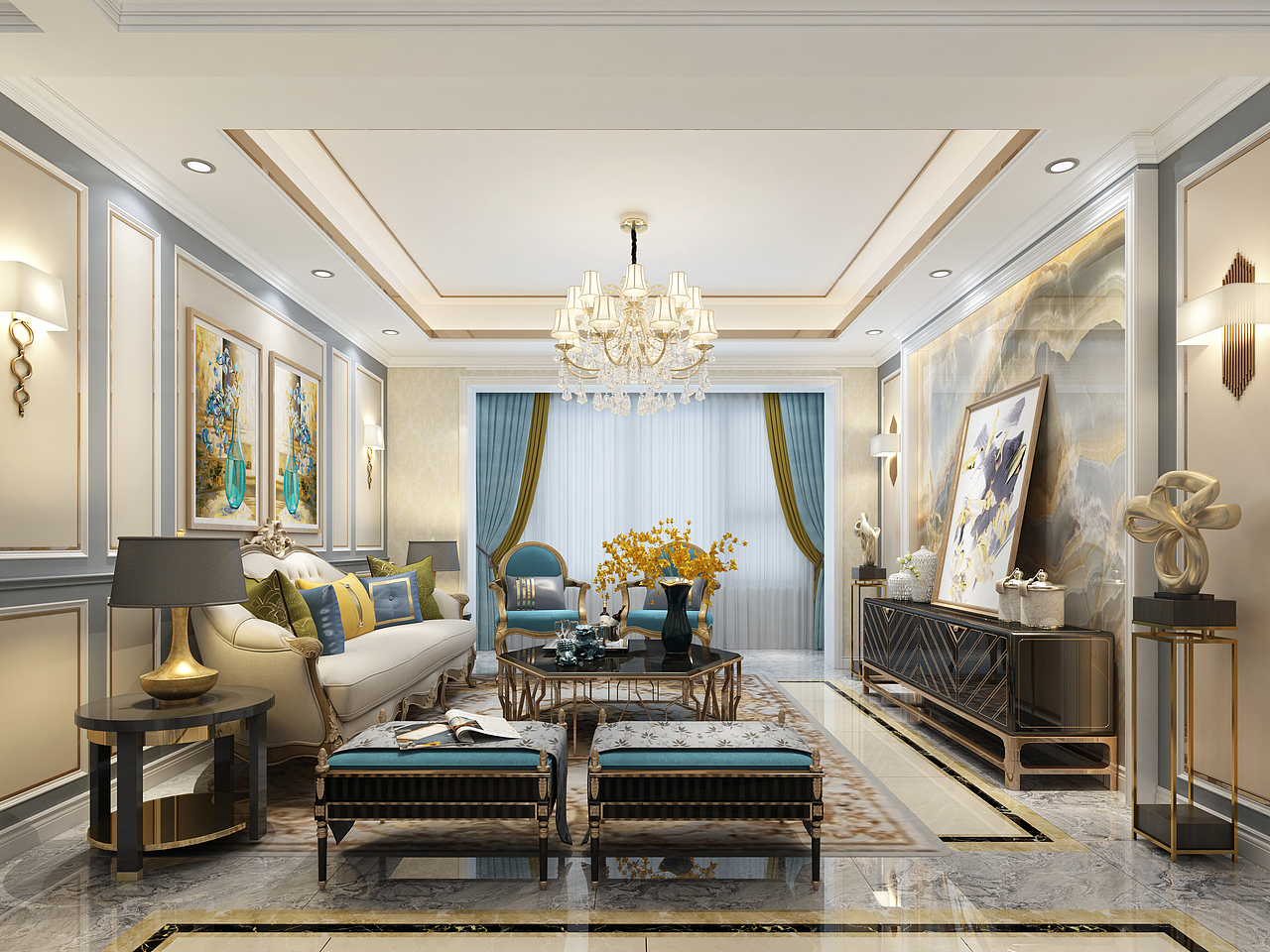 1992效果图-简欧风格