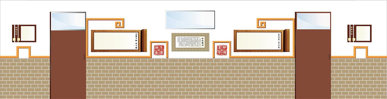 校园文化系列导视设计（图ZMTEzMjM2OTIw） - 其他平面 - 站酷设计师Z45553849原创素材 - 站酷ZCOOL