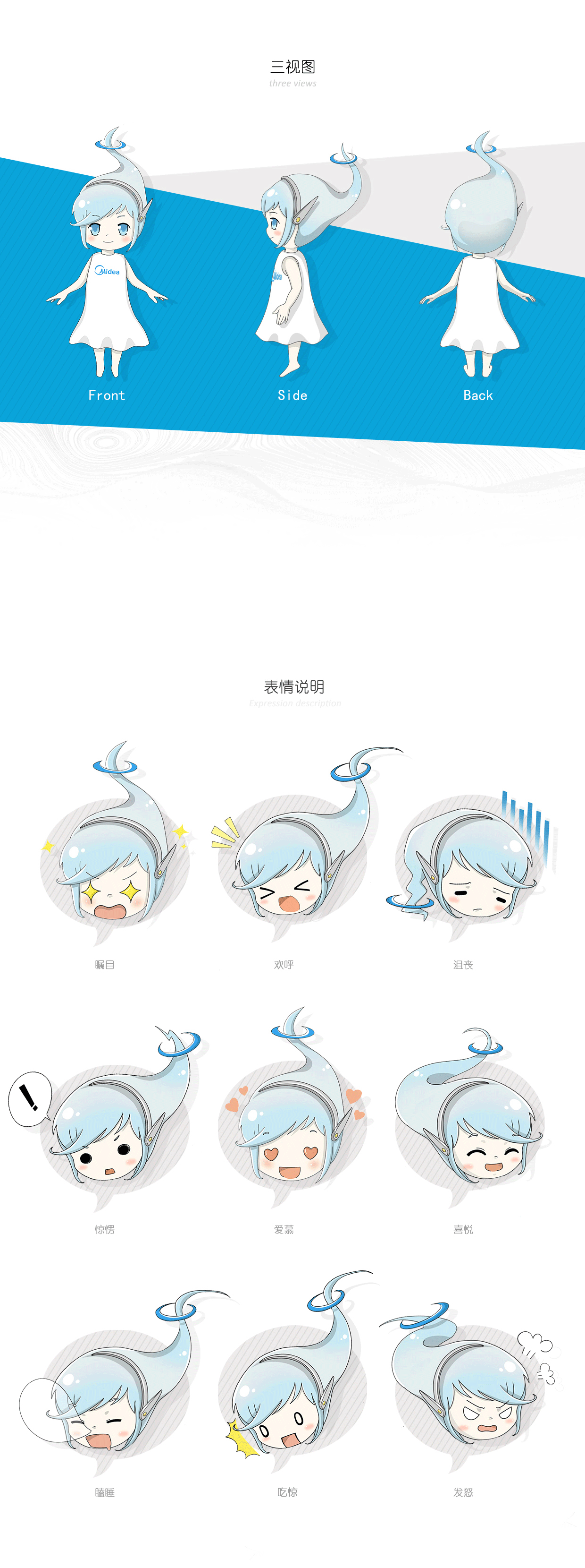 美的“无风感”空调代言人——小美