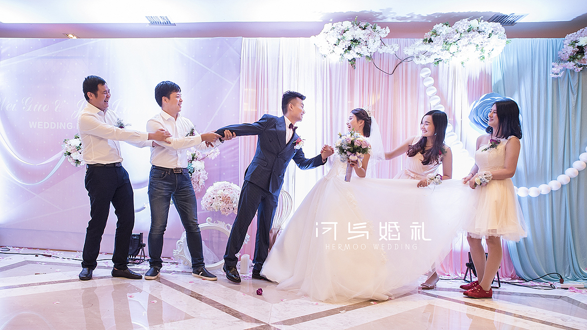 河马婚礼｜西式婚礼（蓝色＋粉色）（图ZMTM3ODg2NjUy） - 人像摄影 - 站酷设计师河马婚礼原创素材 - 站酷ZCOOL