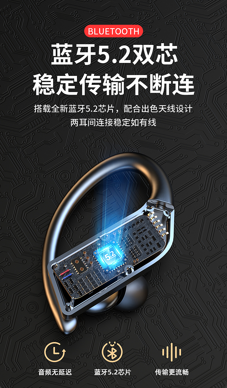 Q8商务蓝牙耳机