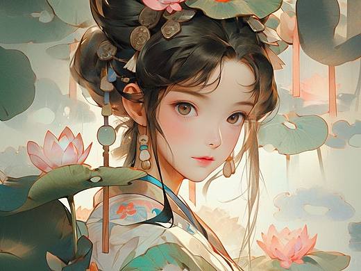 手绘古风人物