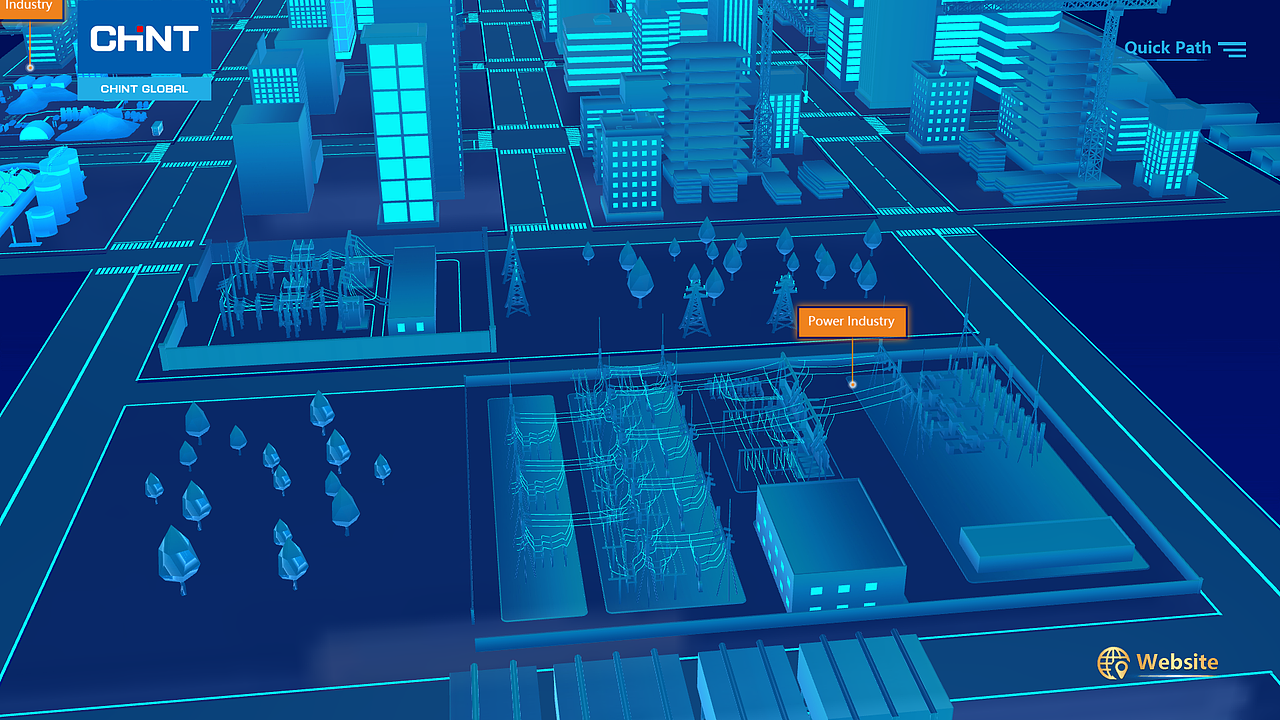 智慧城市,数字城市,数字全息,wed3d|三维|场景|夜尽天明明 - 原创作品