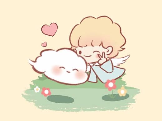 小天使表情包上線啦?。▊€(gè)人主頁(yè)-ZNjQyMDIxMTY=） - IP形象 - 站酷設(shè)計(jì)師搖搖車(chē)愛(ài)做夢(mèng)原創(chuàng)素材 - 站酷ZCOOL