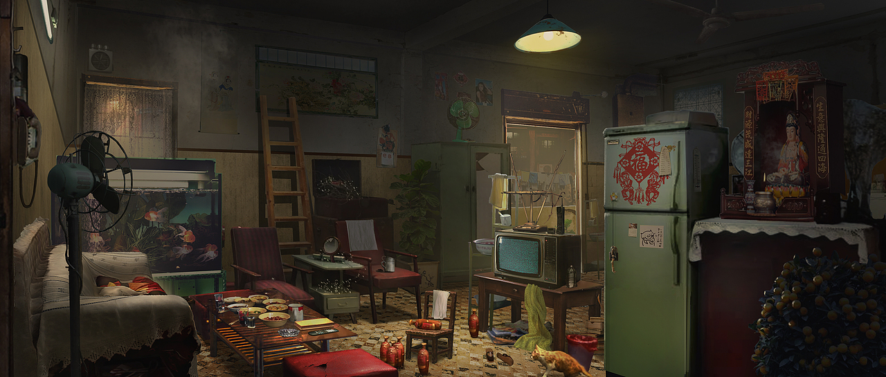 年代,民国场景气氛图(2020年)