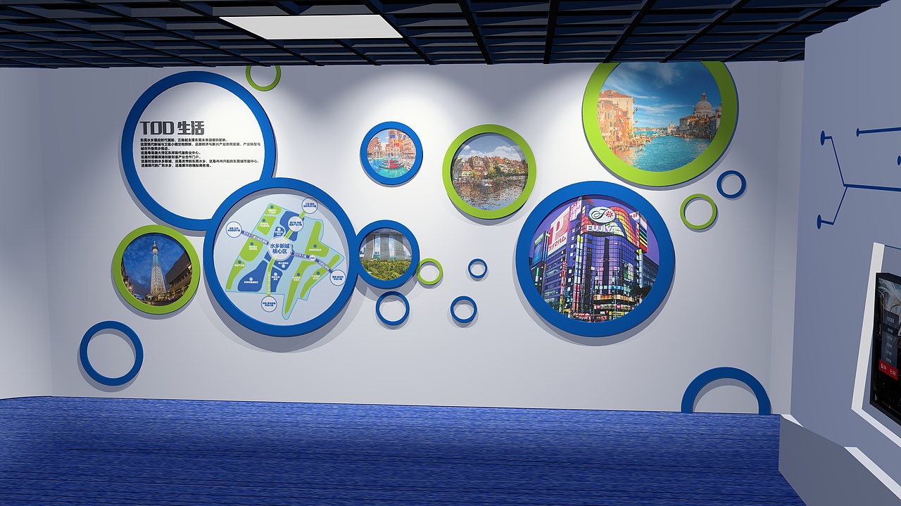 WATERFRONT展厅（图ZMTA3ODk0NzM2） - 其他三维 - 站酷设计师一台机子原创素材 - 站酷ZCOOL