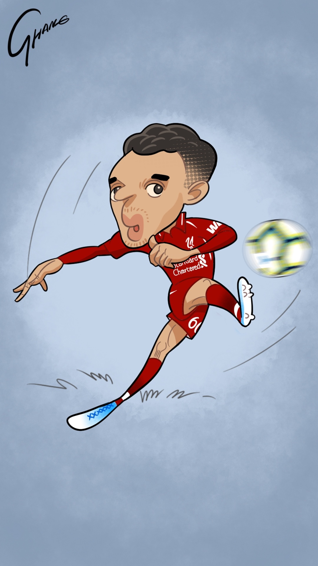 足球明星二次元形象案例集合_尚亚努扎伊-站酷zcool