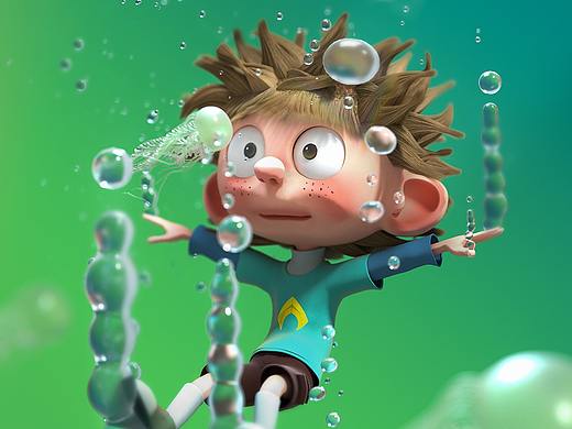 C4D #Boy&#39;s dream