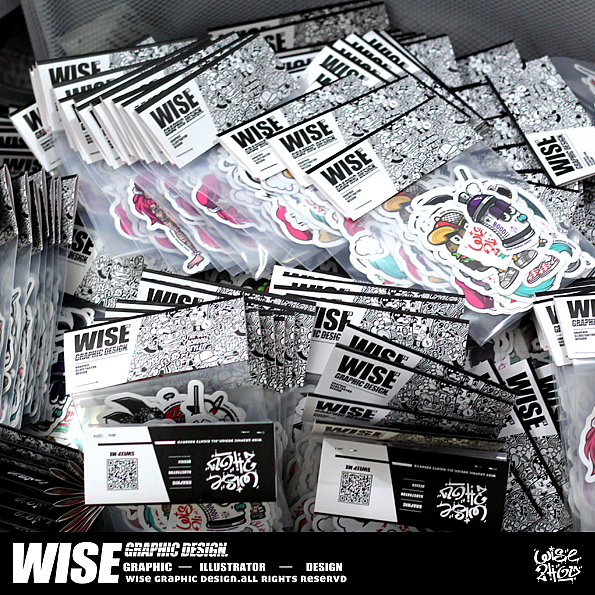 Wise Original Sticker#(图ZNTgwNjQ4NzY=) - 生活用品 - 站酷设计师大只筋肉人原创素材 - 站酷ZCOOL