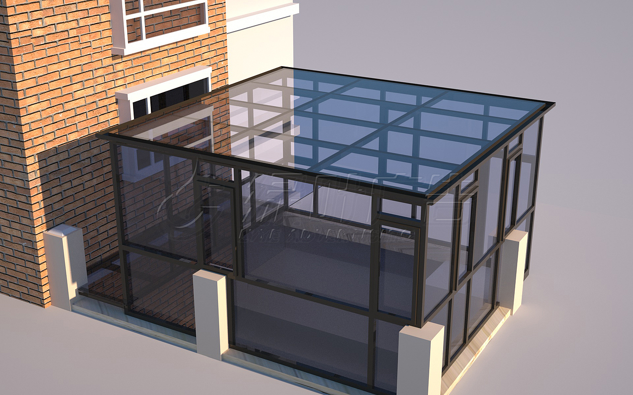 烟台门窗阳光房效果图绘制（图ZMjU4MTIwNTI0） - 建筑/空间 - 站酷设计师YT绿叶广告原创素材 - 站酷ZCOOL