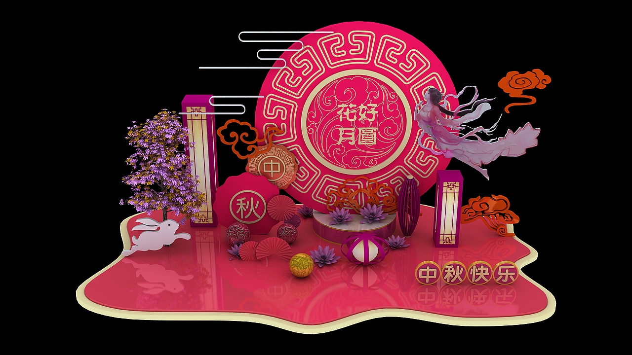 美陈哪里好|大型商场美陈设计|商场美陈布置