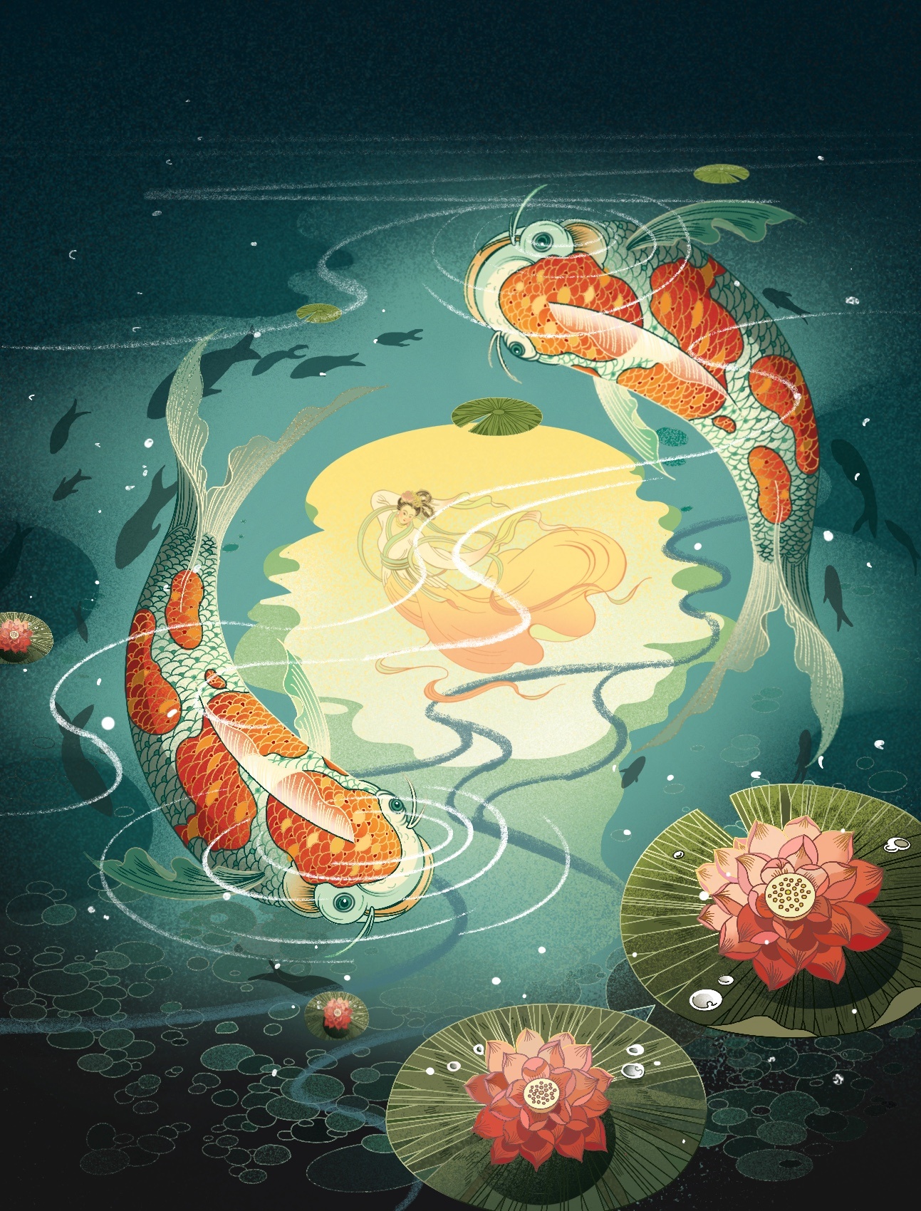 临摹倪传婧作品