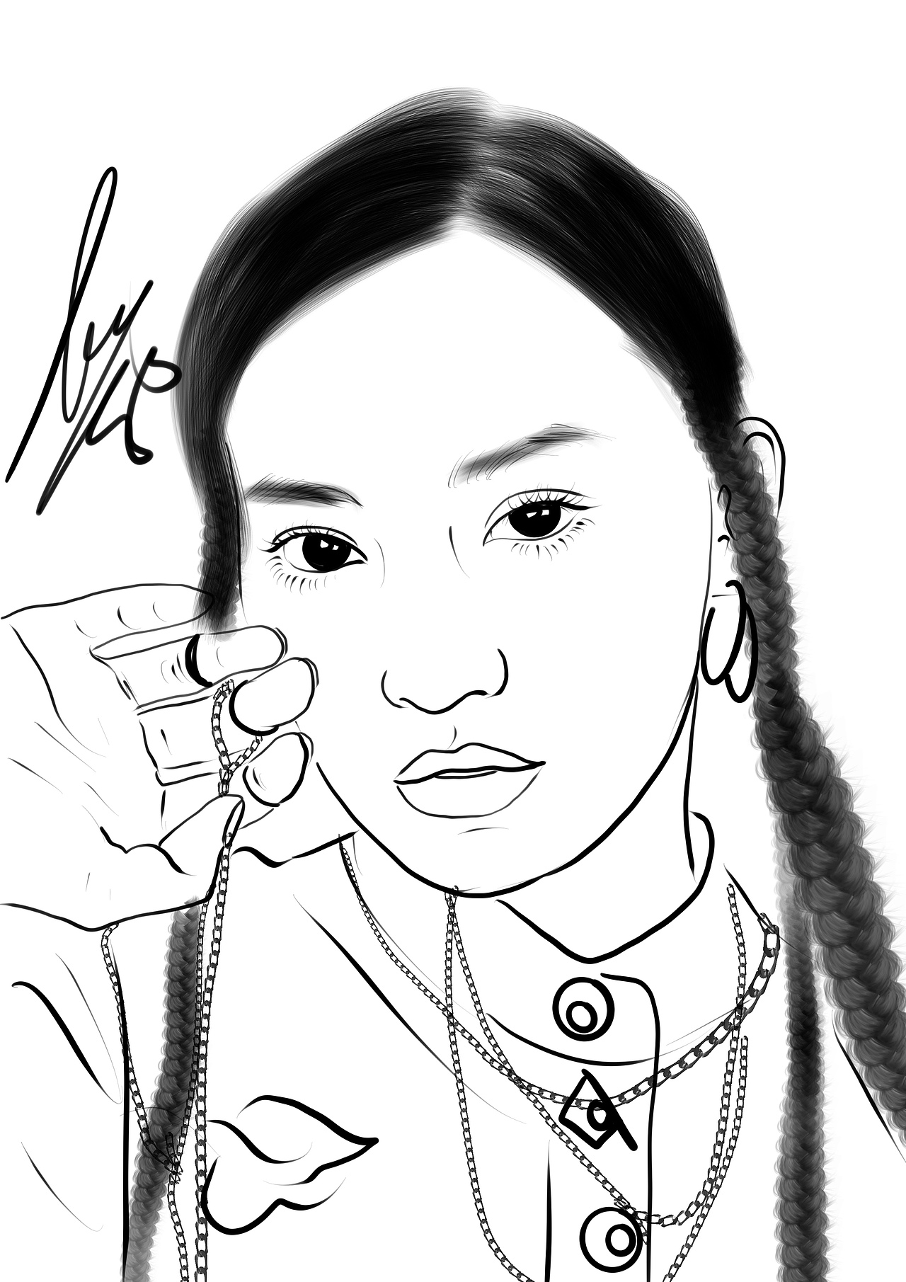 人物（图ZMjk5OTIzNzUy） - 新锐潮流插画 - 站酷设计师樊宇希7090原创素材 - 站酷ZCOOL