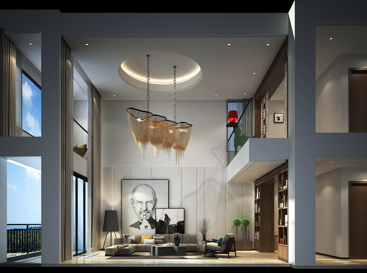 七年前的农村自建楼室内设计方案