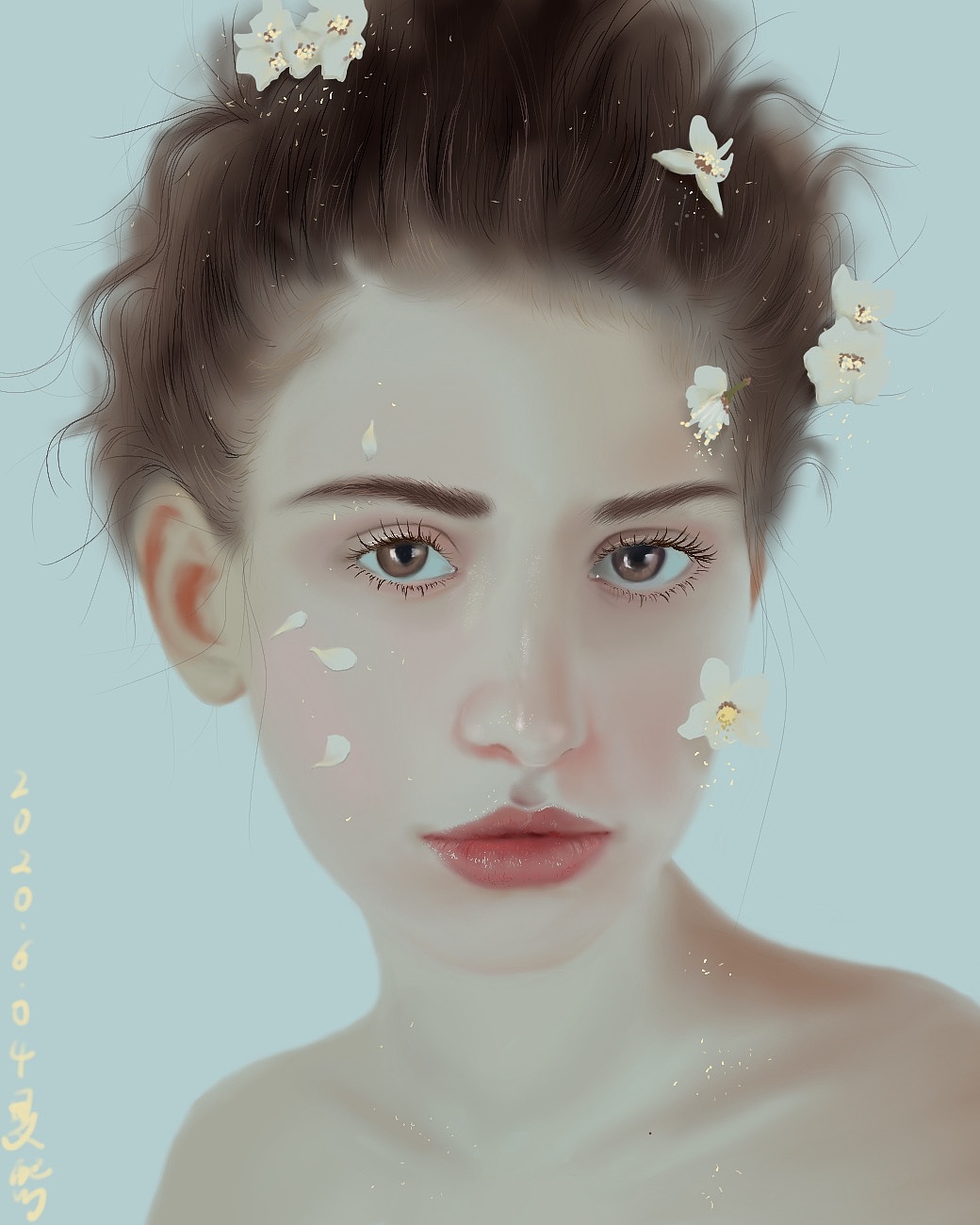 写实风绘画（图ZMjM0NjYyMzky） - 艺术插画 - 站酷设计师Bairis原创素材 - 站酷ZCOOL