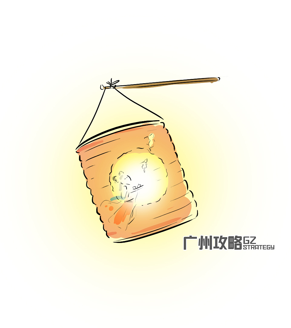 给广州攻略公众号画的中秋节新旧差异插图