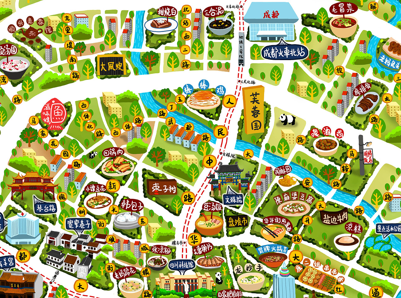 成都美食地图