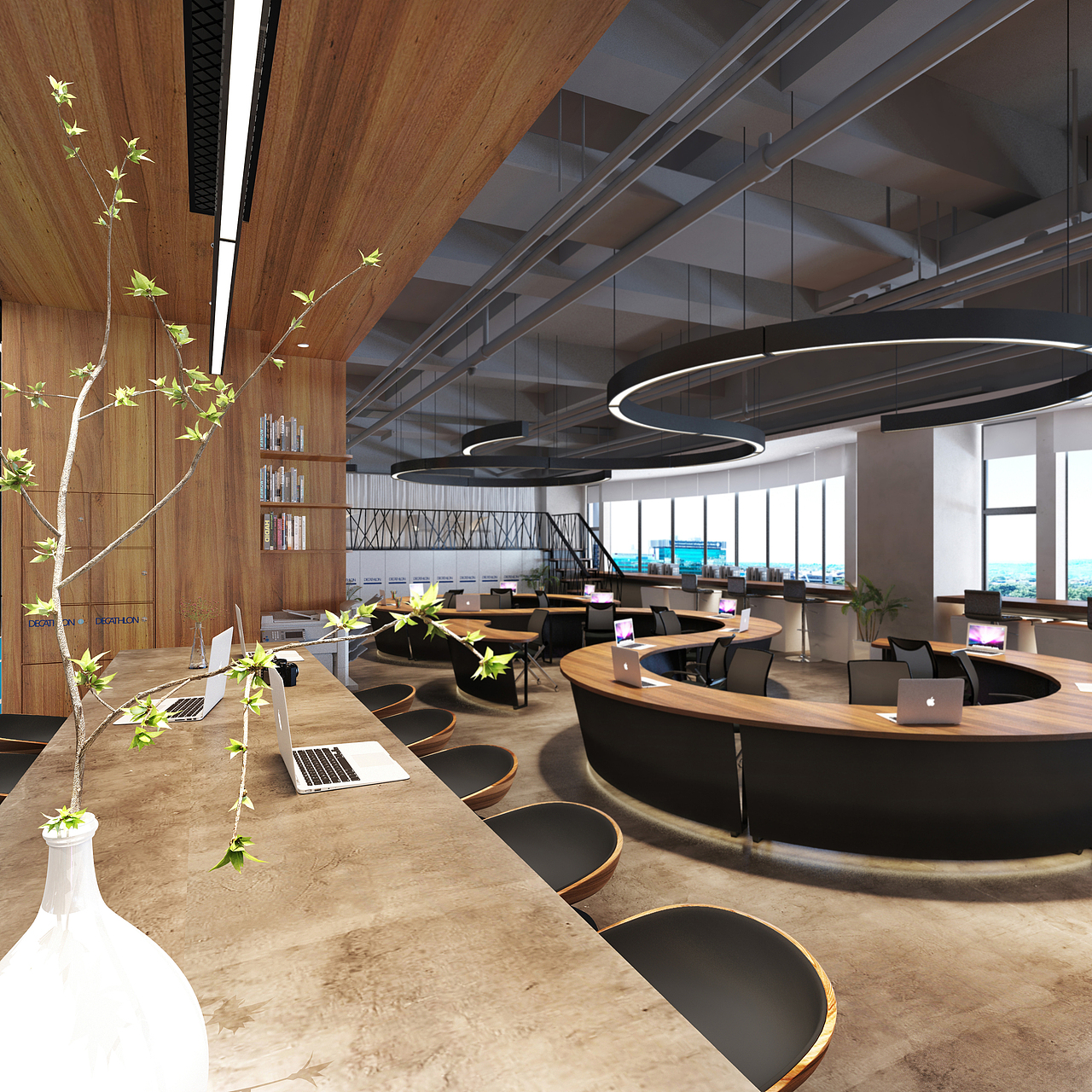 Decathlon-Office（迪卡侬服装采购部番禺）（图ZNjUxMDA3MDQ=） - 家装设计 - 站酷设计师caienji原创素材 - 站酷ZCOOL