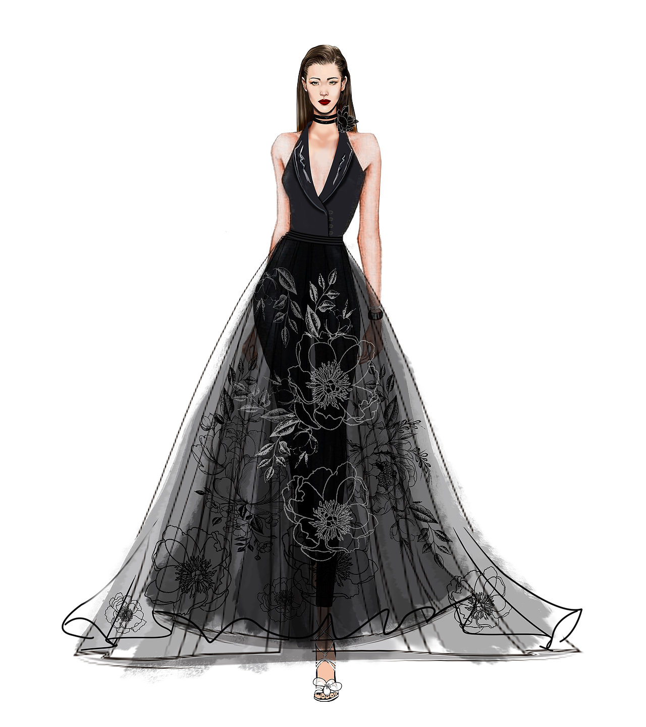 服装设计效果图