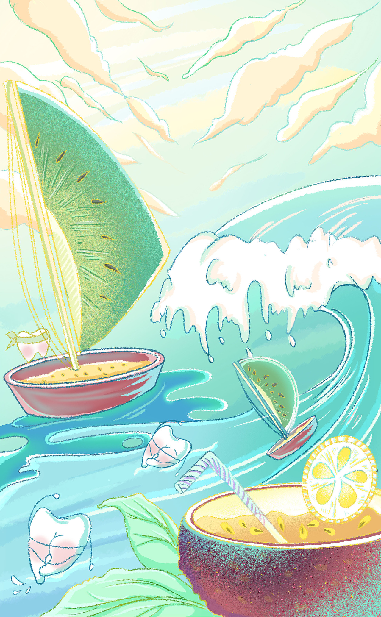 云南白药-牙牙特工行动队包装插画（图ZMjY1NzAxNjI0） - 包装 - 站酷设计师噜噜鹭原创素材 - 站酷ZCOOL