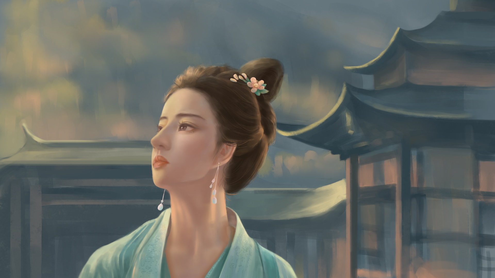 ps板绘|刘亦菲梦华录·赵盼儿(三)