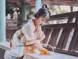 中秋儿童汉服