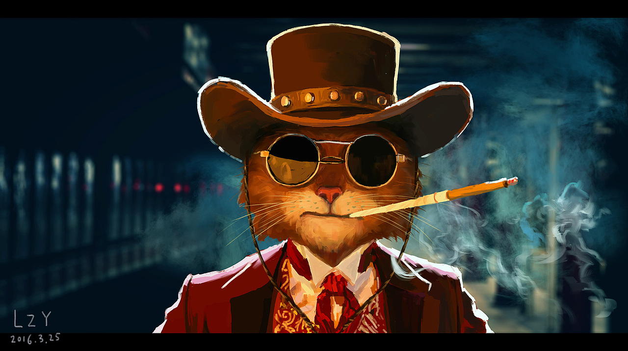Cat（图ZNDUxODMyNjQ=） - 创作习作 - 站酷设计师L_Z_Y原创素材 - 站酷ZCOOL