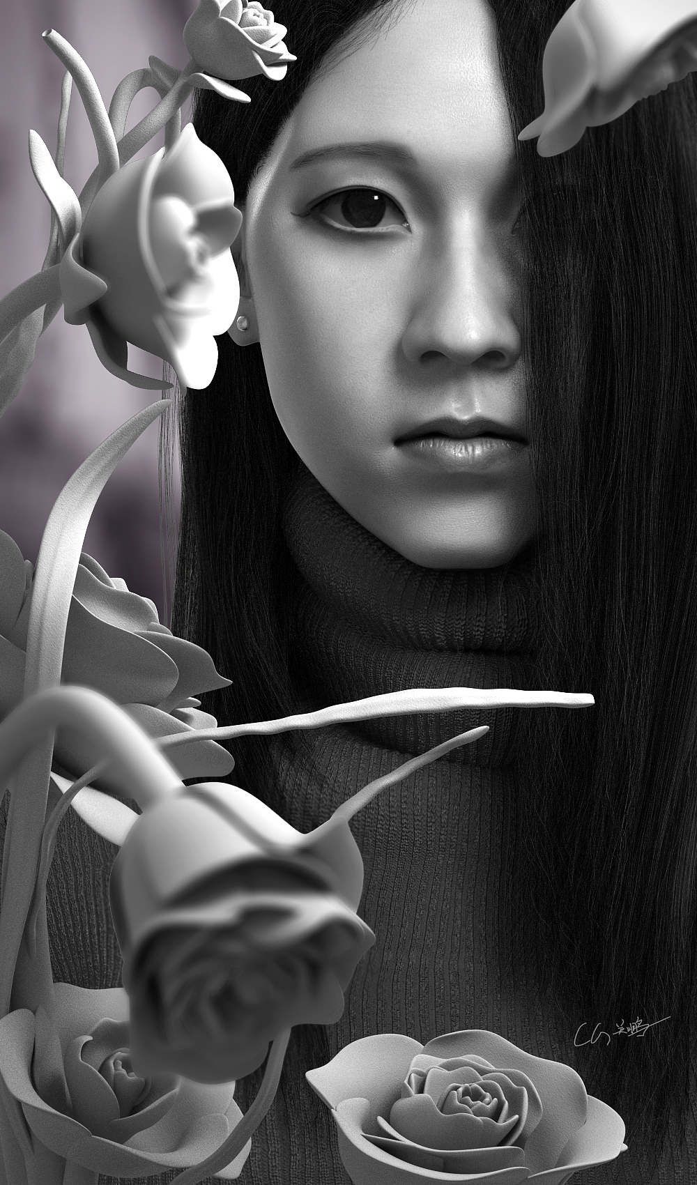 Girl（图ZMTg5NTE5NzY=） - 人物/生物 - 站酷设计师gp7408原创素材 - 站酷ZCOOL