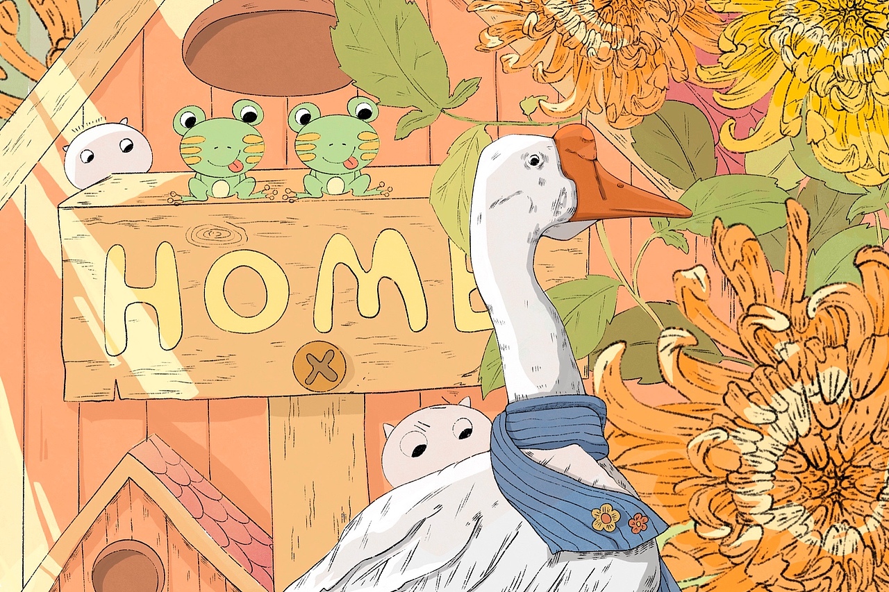 秋色（图ZMjc4MDQ0MDQw） - 创作习作 - 站酷设计师霉子糖原创素材 - 站酷ZCOOL