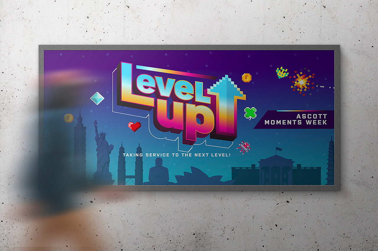 LEVEL UP ASCOTT BRANDING DESIGN 提升品牌设计（图ZMzE1MDc2MzUy） - 品牌 - 站酷设计师rayzong原创素材 - 站酷ZCOOL