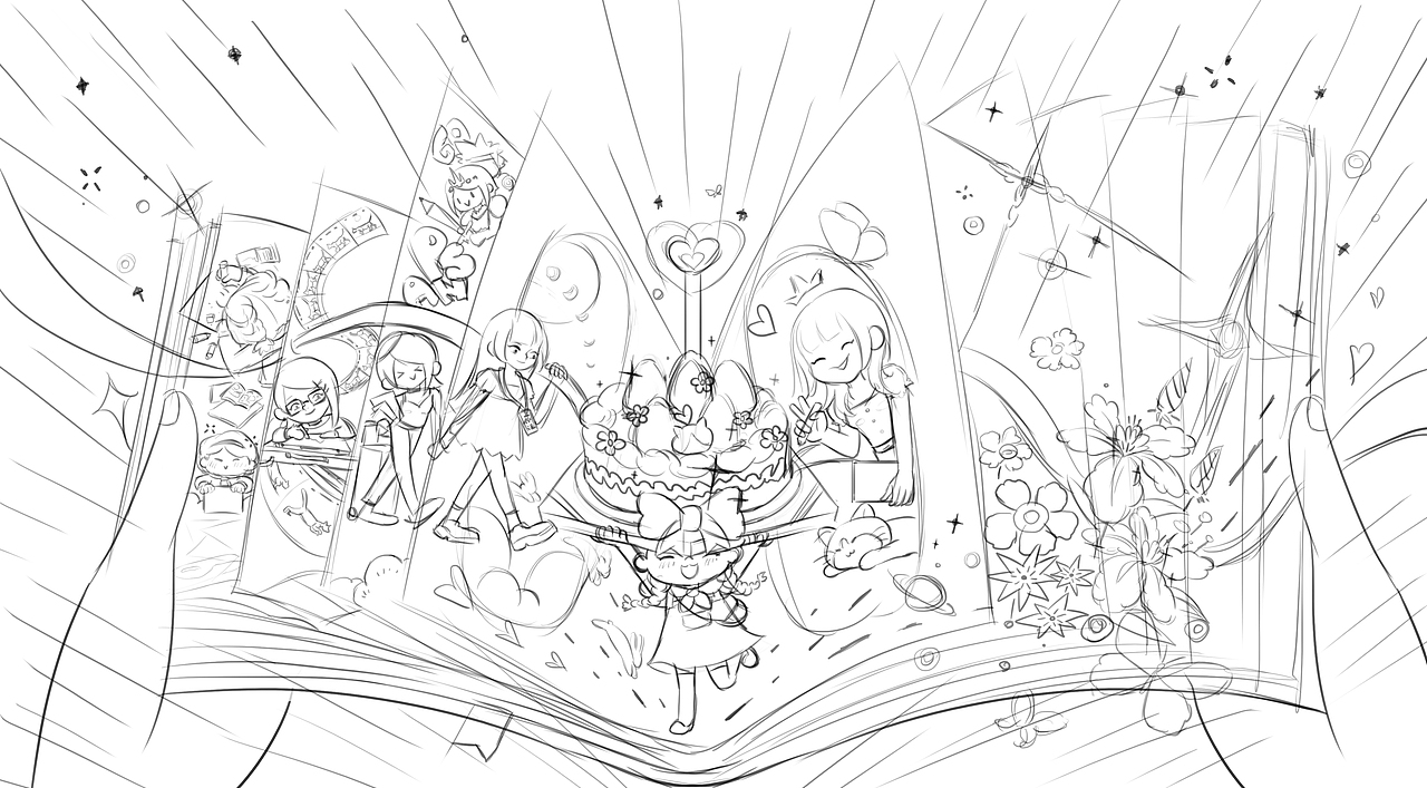 Hi，新的一岁，人生书页+1❤（图ZMzUwMDUxMTcy） - 创作习作 - 站酷设计师氧化不还原原创素材 - 站酷ZCOOL