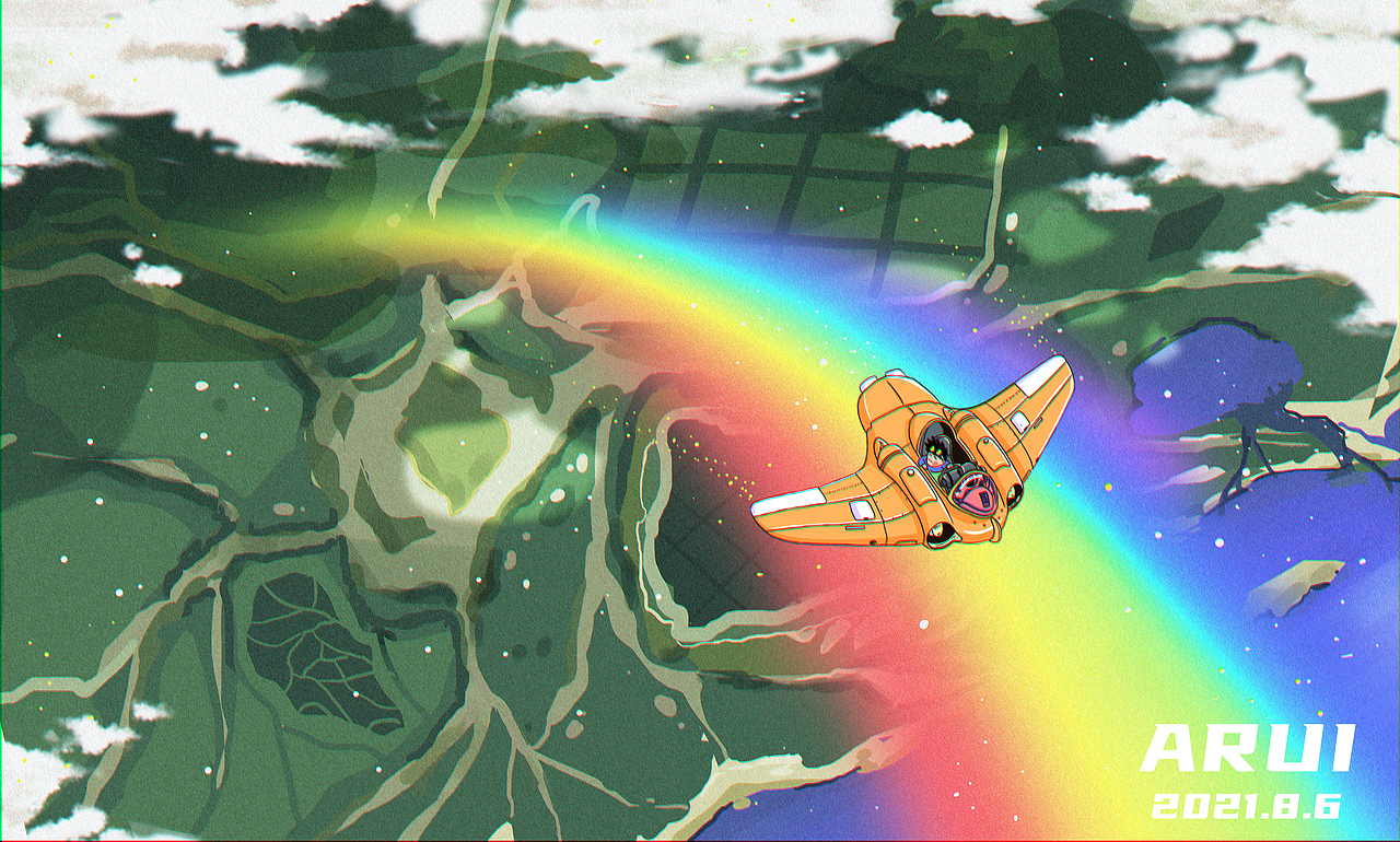 《有年代的摸鱼系列》X《找到什么上传什么系列》（图ZMzIwMDkyMjU2） - 绘本 - 站酷设计师ARUI阿蕊小画手原创素材 - 站酷ZCOOL