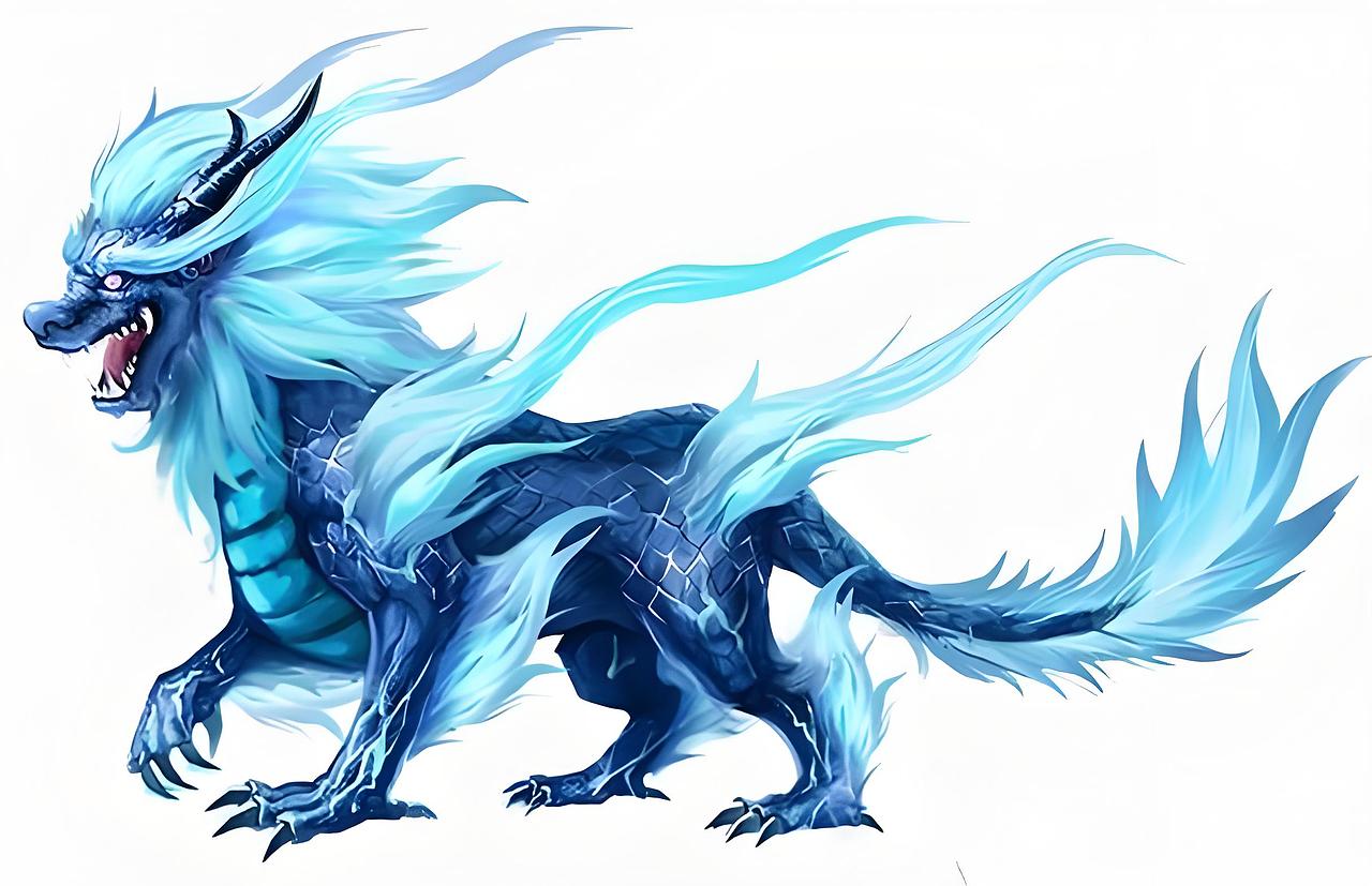 神兽火麒麟 我也做做神兽—火麒麟，3小时速雕还未做完（图ZMzY5Njc0NDMy） - 人物/生物 - 站酷设计师落日昏哥原创素材 - 站酷ZCOOL