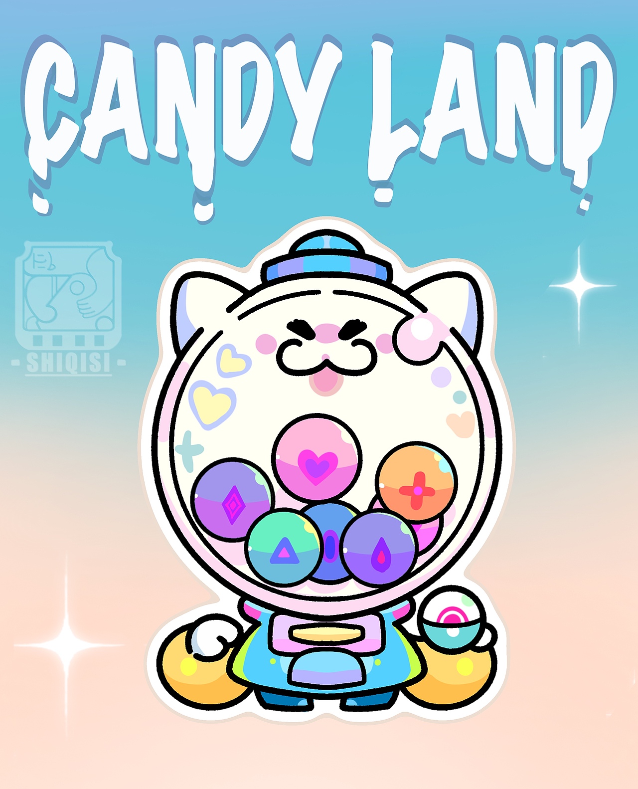 CAND LAND（图ZMzYxMDk0MjIw） - IP形象 - 站酷设计师食起司原创素材 - 站酷ZCOOL