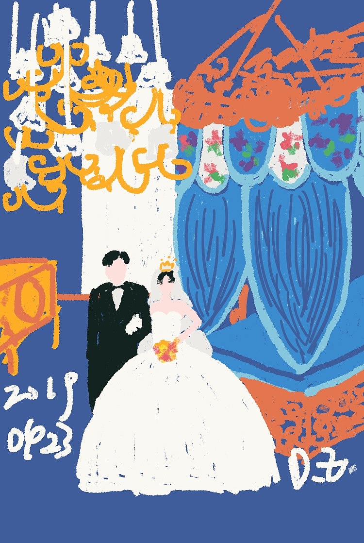 个人风格手指画