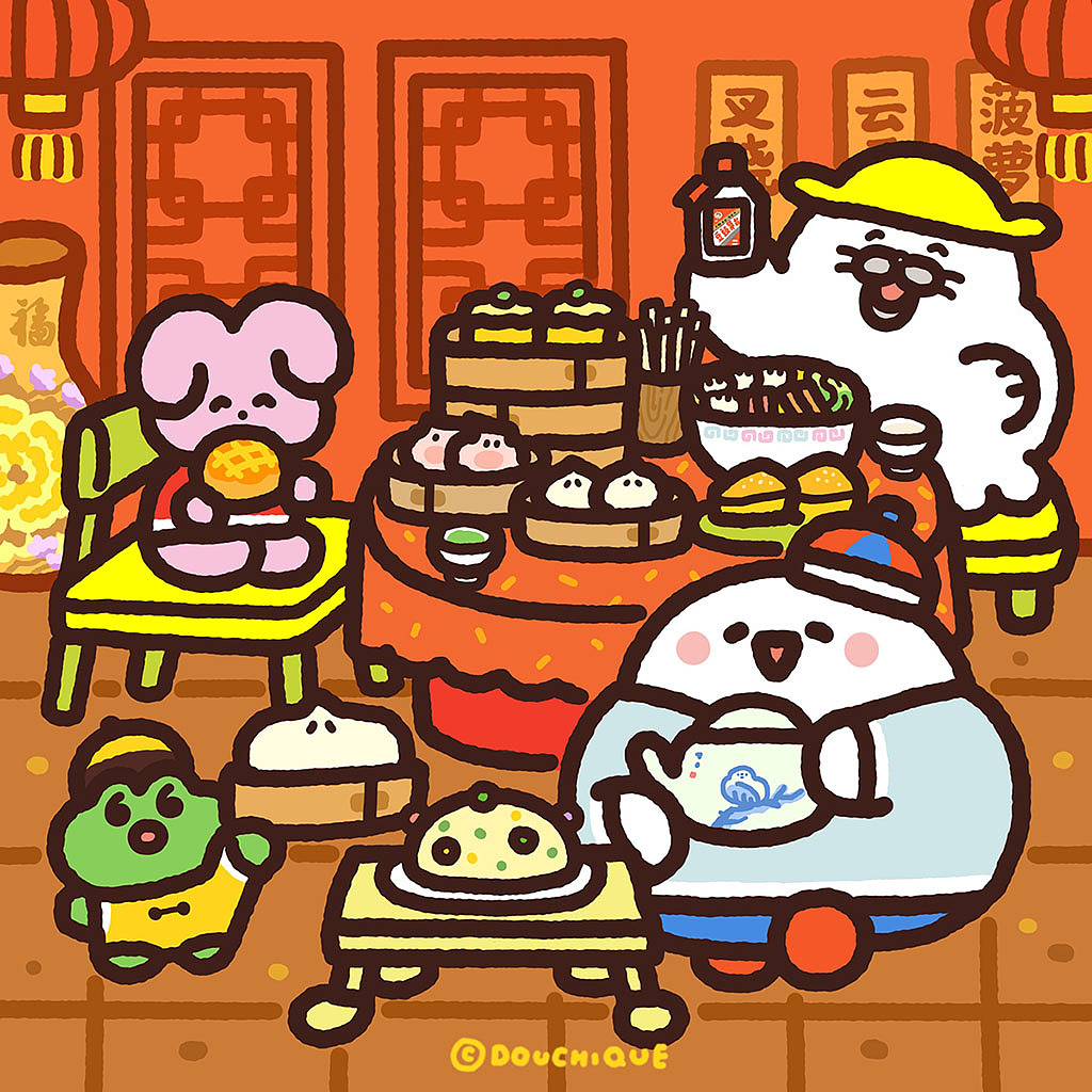 「豆豉雀的小红鞋系列」雀雀与朋友们的日常-插画合集（图ZMzAyNDA5MTY4） - 商业插画 - 站酷设计师豆豉雀原创素材 - 站酷ZCOOL