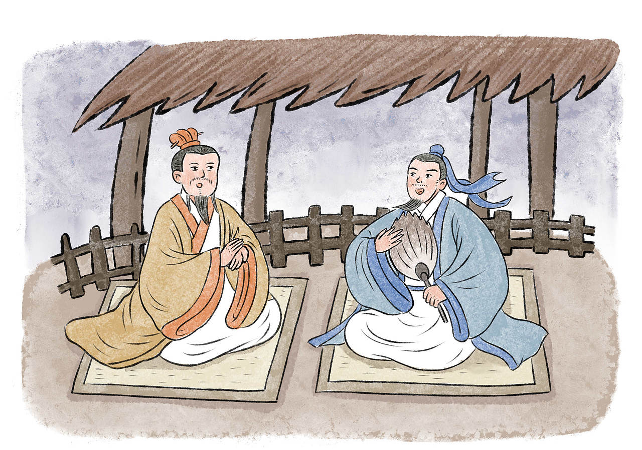 【古风插画】四川教育出版社-国学古诗词项目-合集2