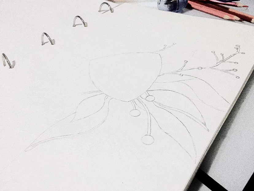 历时几日的画终于完工