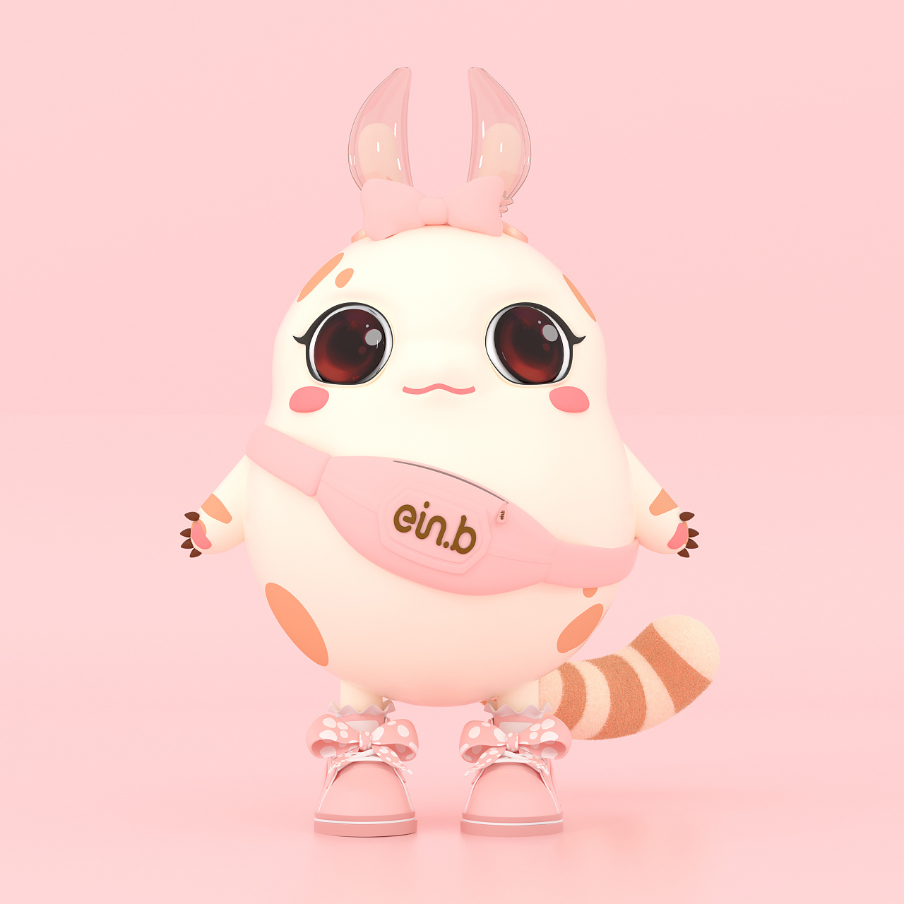 2019年c4d个人作品集-新ip卡通角色建模