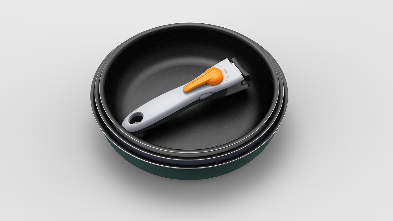 可脱卸式锅柄设计，深入洞察消费者需求，日本热卖10年