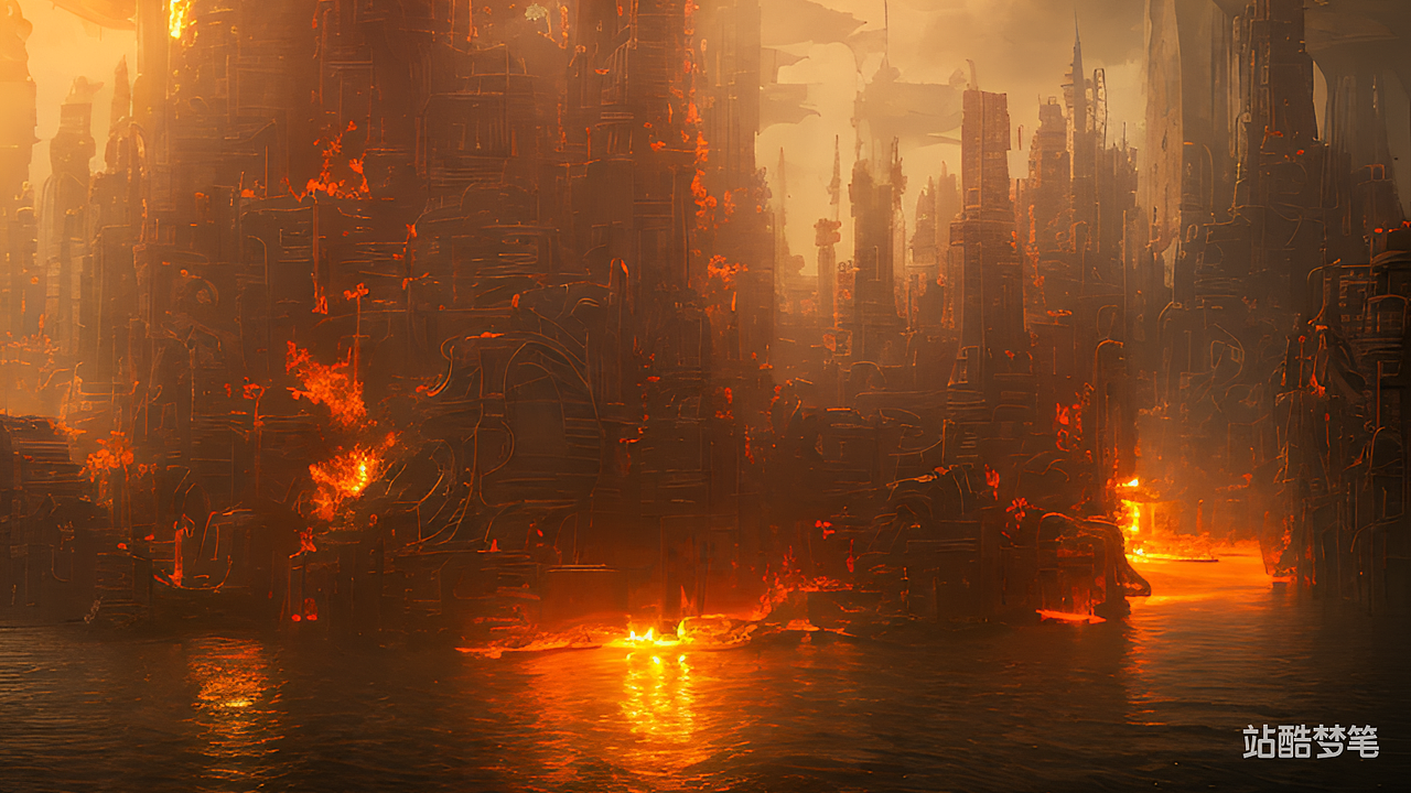 #站酷梦笔#海底城市系列