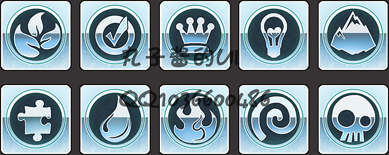 技能图标（图ZMzM3NzU5MzI=） - 游戏UI - 站酷设计师韩子清原创素材 - 站酷ZCOOL