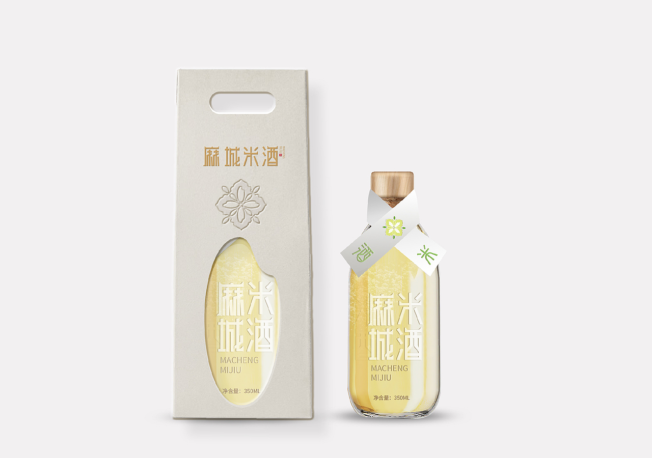 米酒包装设计